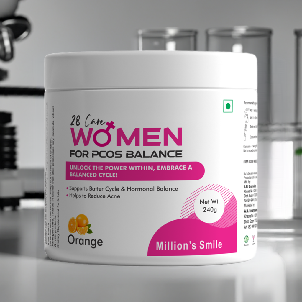 MS-28 Care Women For PCOS Balance Powder Orange Flavoured - 240g