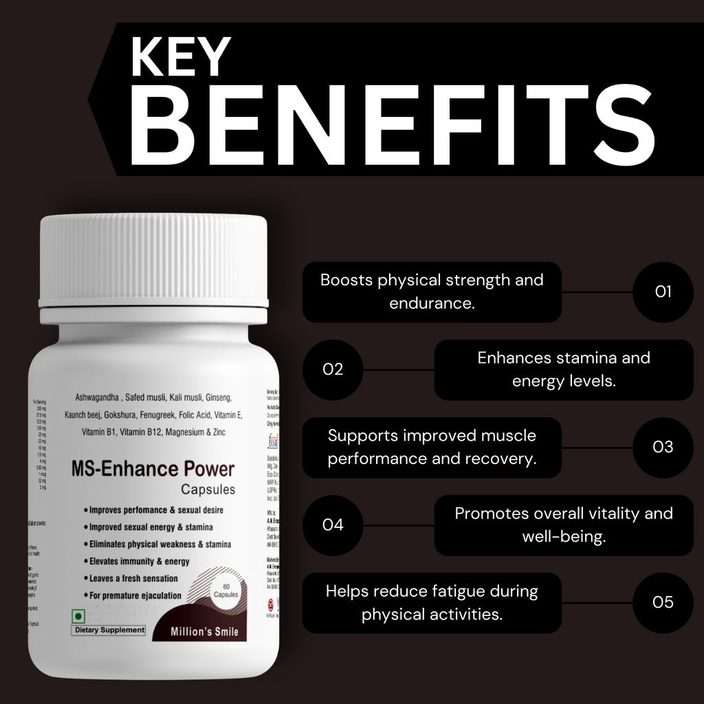 MS-Enhance Power Capsules - 60caps.