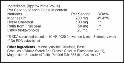 MS - Magnesium Plus Capsules - 60Caps.