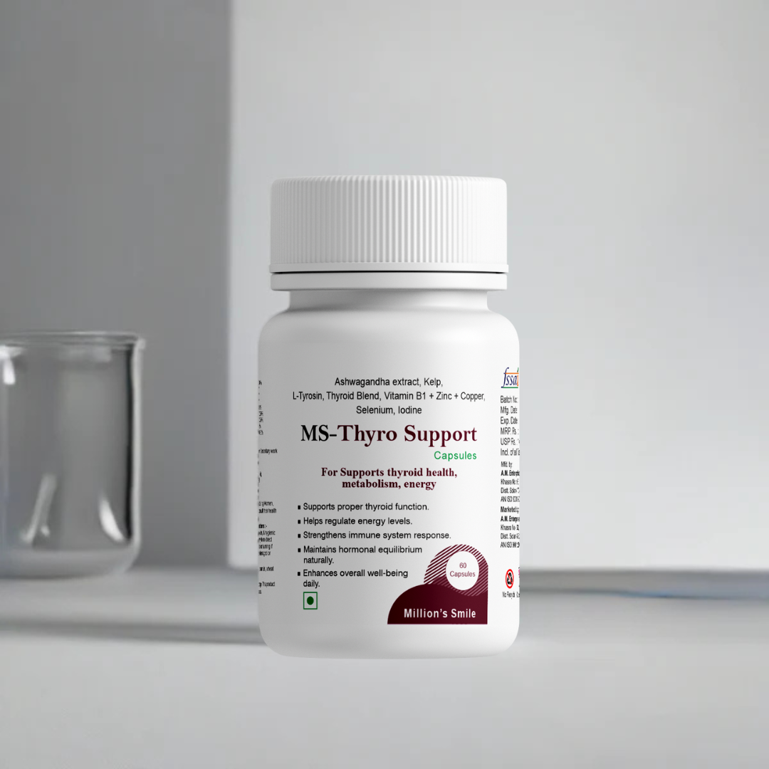 MS - Thyro Support Capsules - 60Caps.